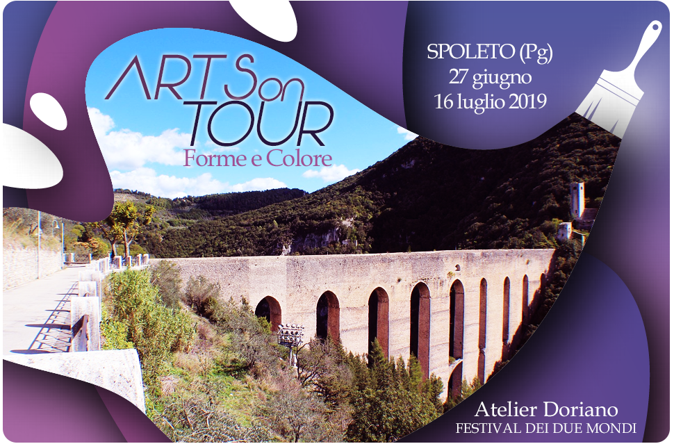 “Arts on tour” Spoleto – Forme e colore