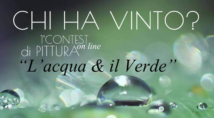 Contest on line “L’acqua e il Verde”