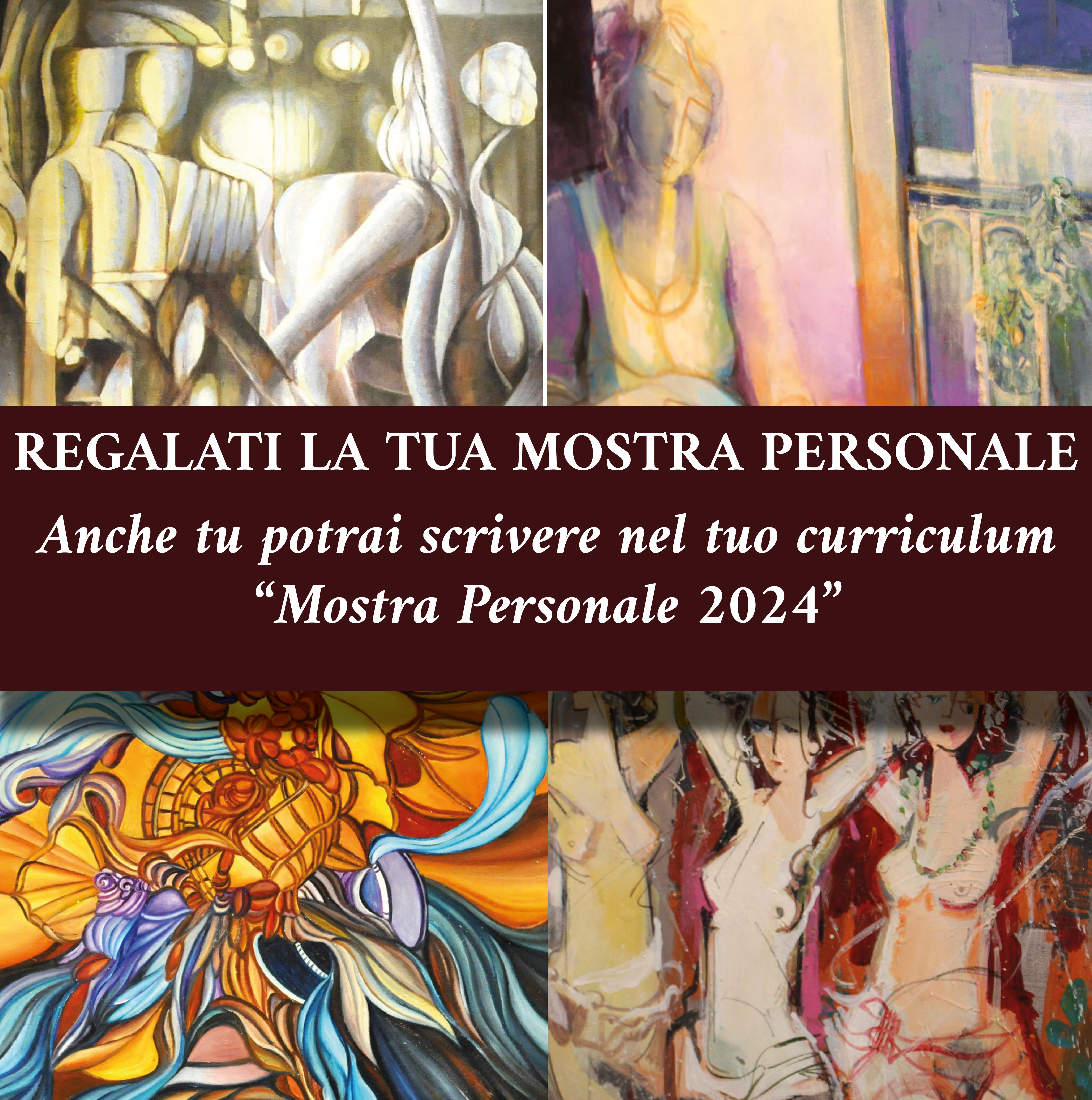 REGALATI LA TUA MOSTRA PERSONALE